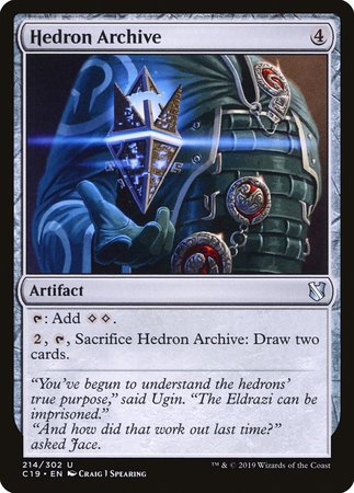 Hedron Archive [Commander 2019] | Good Games Cannington