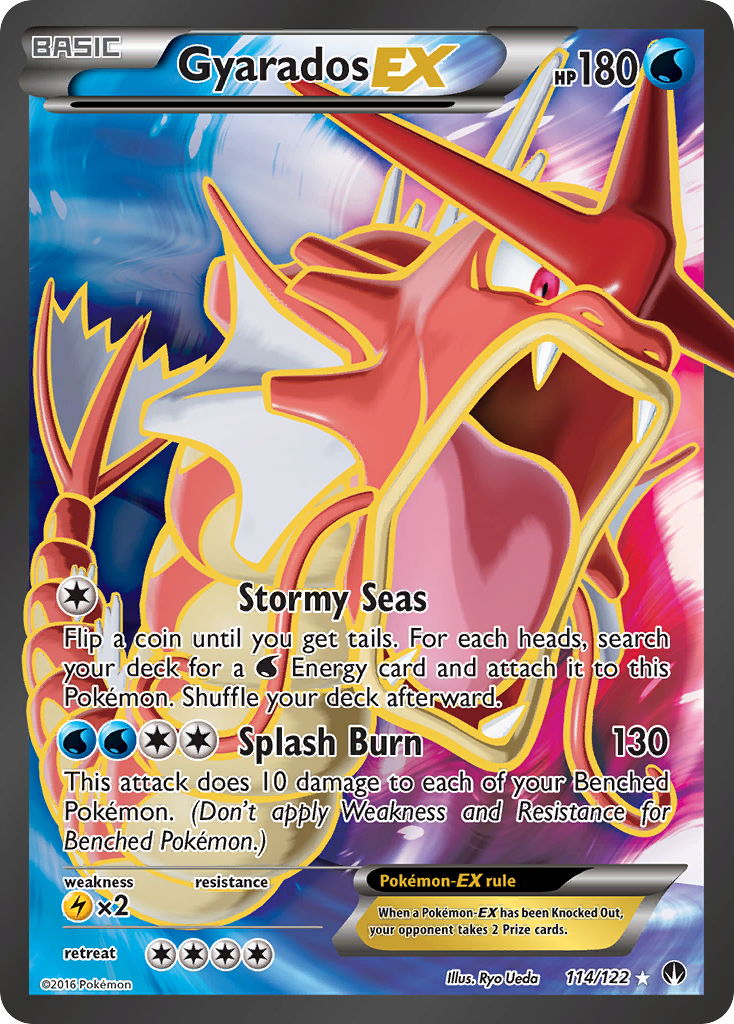 Gyarados EX (114/122) [XY: BREAKpoint] | Good Games Cannington