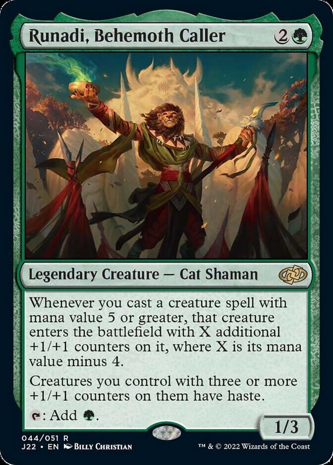 Runadi, Behemoth Caller [Jumpstart 2022] | Good Games Cannington