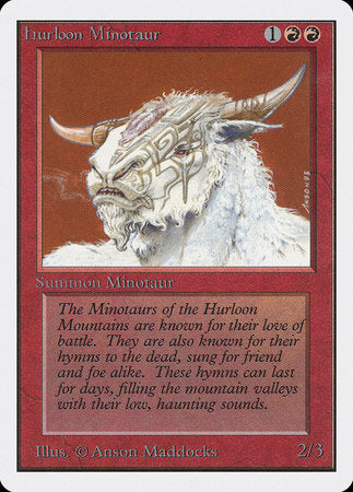Hurloon Minotaur [Unlimited Edition] | Good Games Cannington