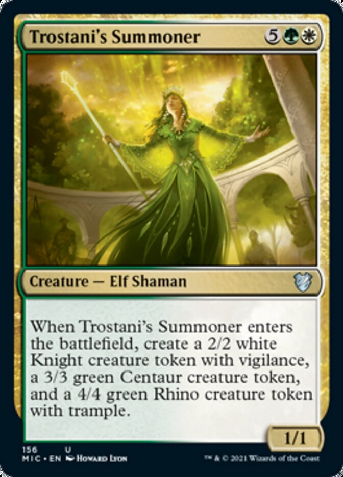 Trostani's Summoner [Innistrad: Midnight Hunt Commander] | Good Games Cannington