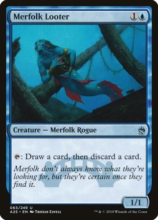 Merfolk Looter [Masters 25] | Good Games Cannington