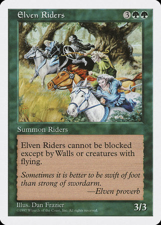 Elven Riders [Fifth Edition] | Good Games Cannington