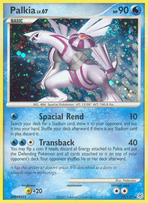 Palkia (11/130) [Diamond & Pearl: Base Set] | Good Games Cannington