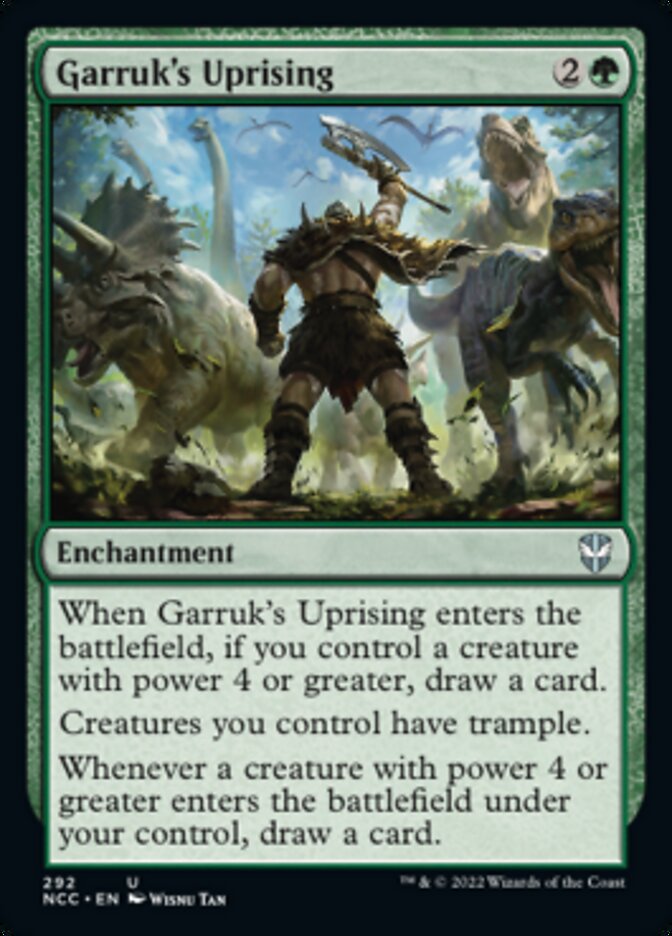 Garruk's Uprising [Streets of New Capenna Commander] | Good Games Cannington