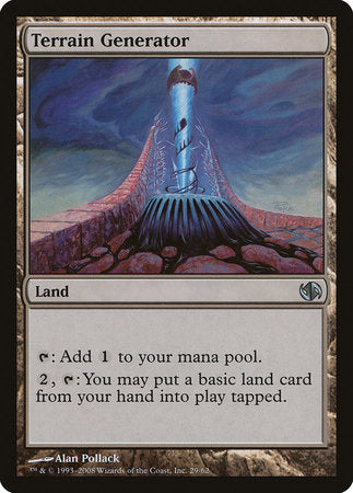 Terrain Generator [Duel Decks: Jace vs. Chandra] | Good Games Cannington