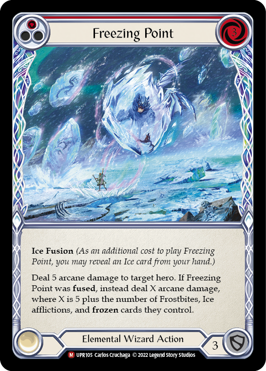Freezing Point [UPR105] (Uprising)  Rainbow Foil | Good Games Cannington