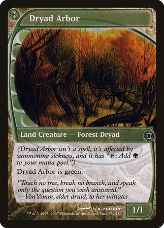 Dryad Arbor [Future Sight] | Good Games Cannington