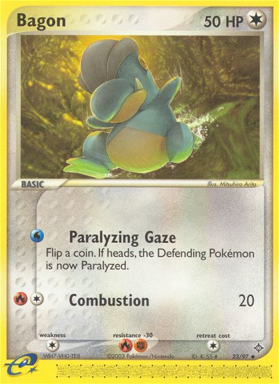 Bagon (23/97) [EX: Dragon] | Good Games Cannington