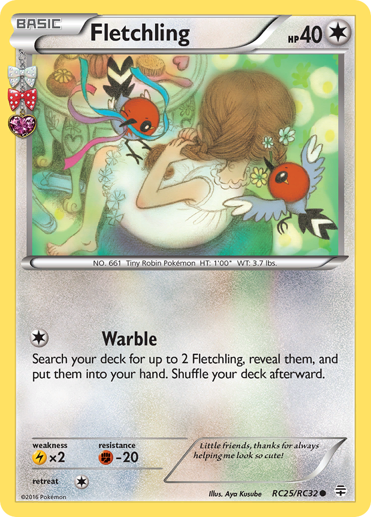 Fletchling (RC25/RC32) [XY: Generations] | Good Games Cannington