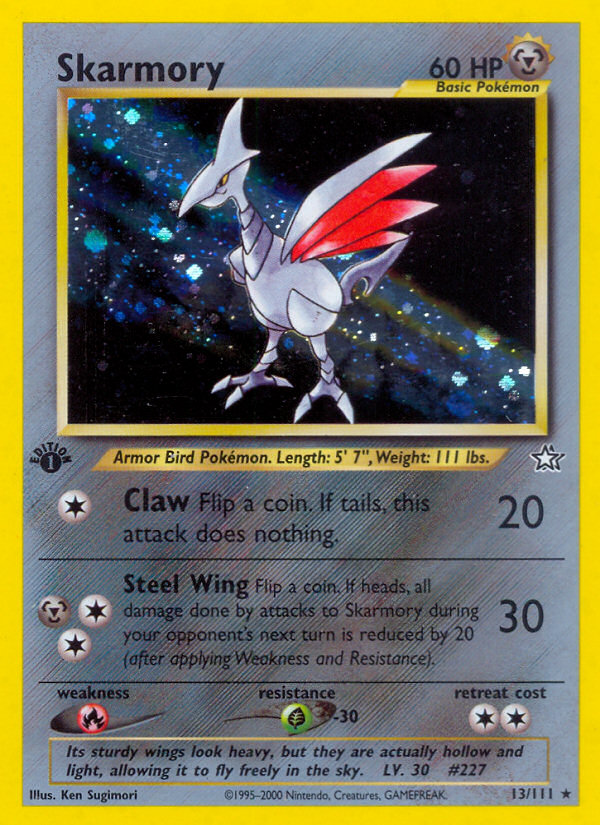 Skarmory (13/111) [Neo Genesis 1st Edition] | Good Games Cannington