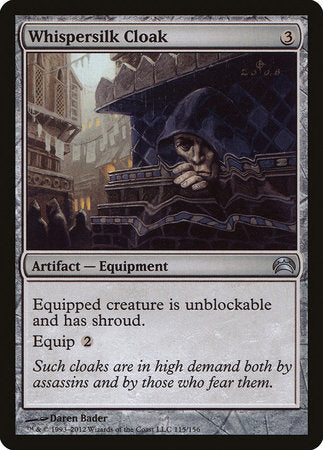 Whispersilk Cloak [Planechase 2012] | Good Games Cannington