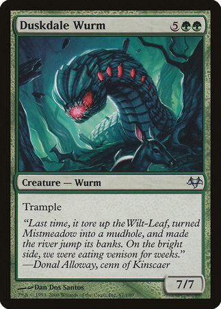 Duskdale Wurm [Eventide] | Good Games Cannington