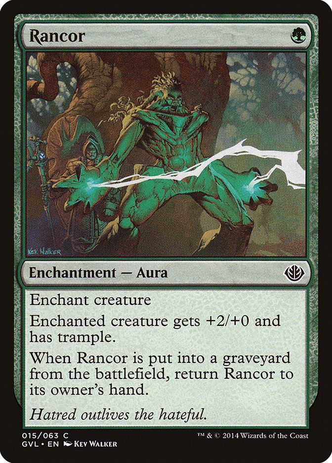 Rancor (Garruk vs. Liliana) [Duel Decks Anthology] | Good Games Cannington