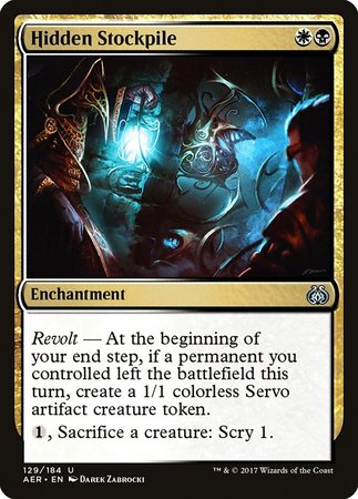 Hidden Stockpile [Aether Revolt] | Good Games Cannington