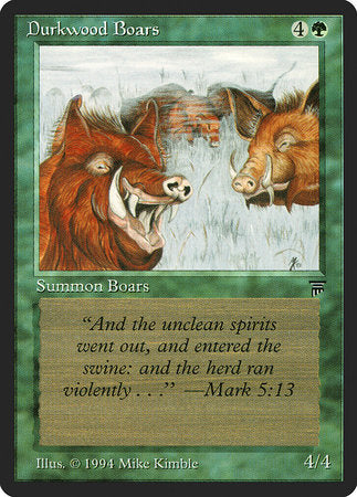 Durkwood Boars [Legends] | Good Games Cannington