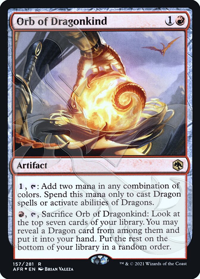 Orb of Dragonkind (Ampersand Promo) [Dungeons & Dragons: Adventures in the Forgotten Realms Promos] | Good Games Cannington