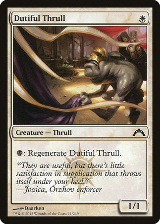 Dutiful Thrull [Gatecrash] | Good Games Cannington
