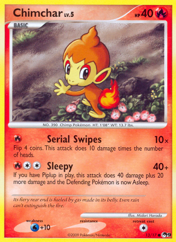 Chimchar (13/17) [POP Series 9] | Good Games Cannington