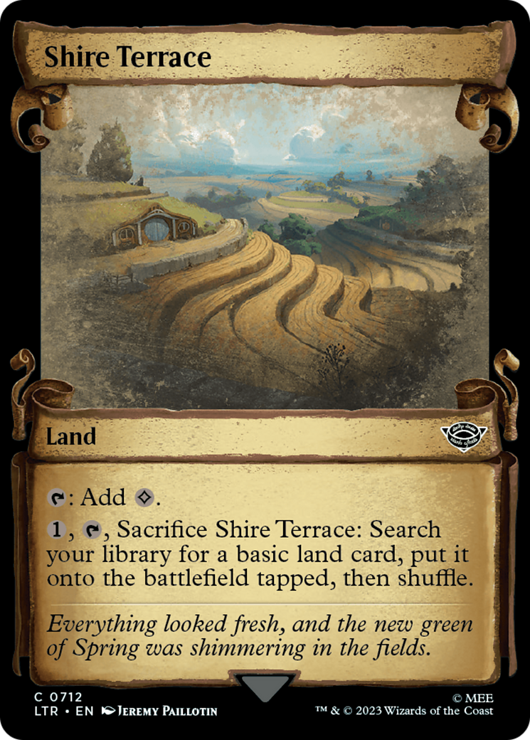 Shire Terrace [The Lord of the Rings: Tales of Middle-Earth Showcase Scrolls] | Good Games Cannington