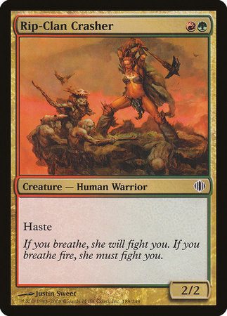 Rip-Clan Crasher [Shards of Alara] | Good Games Cannington