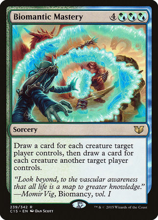 Biomantic Mastery [Commander 2015] | Good Games Cannington