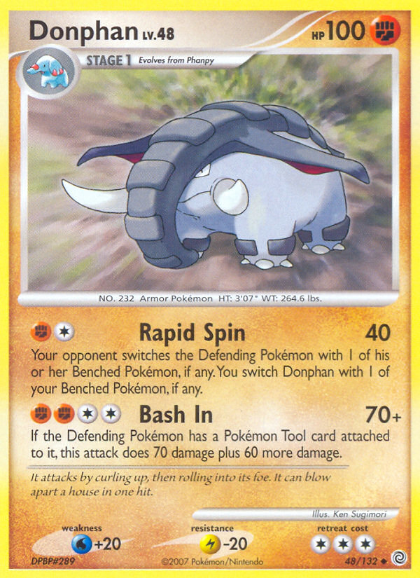 Donphan (48/132) [Diamond & Pearl: Secret Wonders] | Good Games Cannington