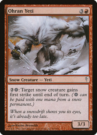 Ohran Yeti [Coldsnap] | Good Games Cannington