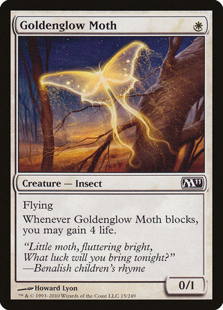 Goldenglow Moth [Magic 2011] | Good Games Cannington