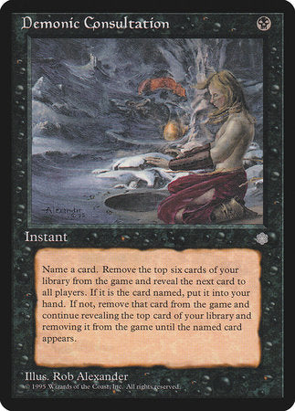 Demonic Consultation [Ice Age] | Good Games Cannington
