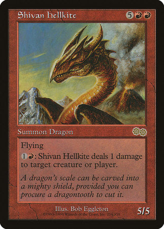 Shivan Hellkite [Urza's Saga] | Good Games Cannington