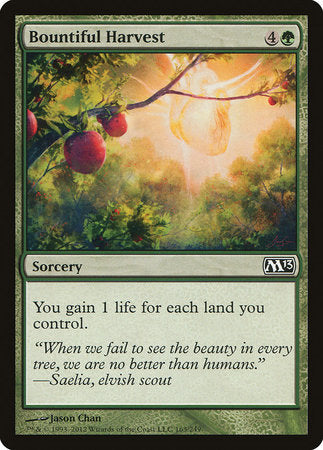 Bountiful Harvest [Magic 2013] | Good Games Cannington
