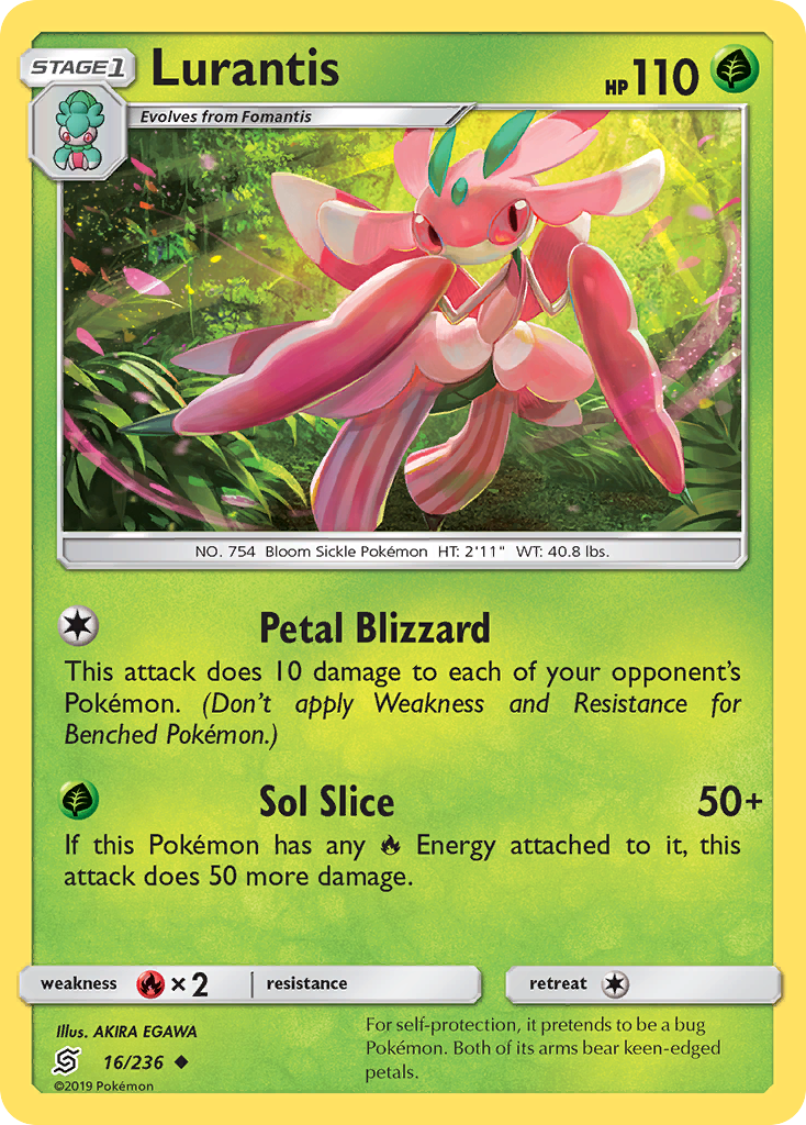 Lurantis (16/236) [Sun & Moon: Unified Minds] | Good Games Cannington
