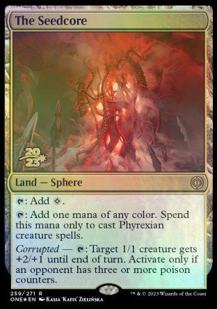 The Seedcore [Phyrexia: All Will Be One Prerelease Promos] | Good Games Cannington