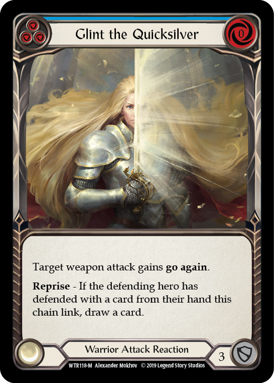 Glint the Quicksilver [WTR118-M] Alpha Print Rainbow Foil | Good Games Cannington