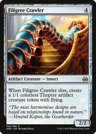 Filigree Crawler [Aether Revolt] | Good Games Cannington
