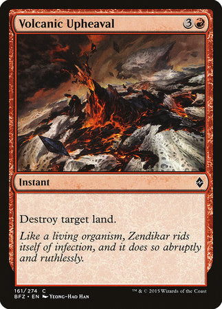 Volcanic Upheaval [Battle for Zendikar] | Good Games Cannington