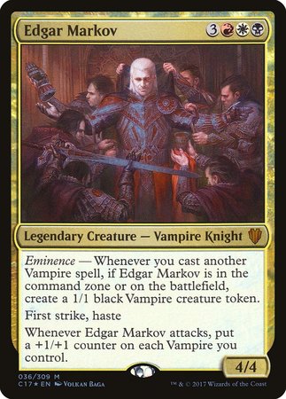 Edgar Markov [Commander 2017] | Good Games Cannington