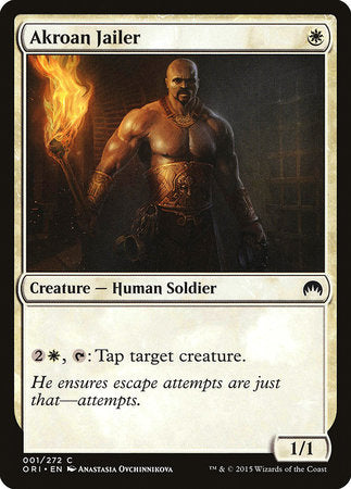 Akroan Jailer [Magic Origins] | Good Games Cannington