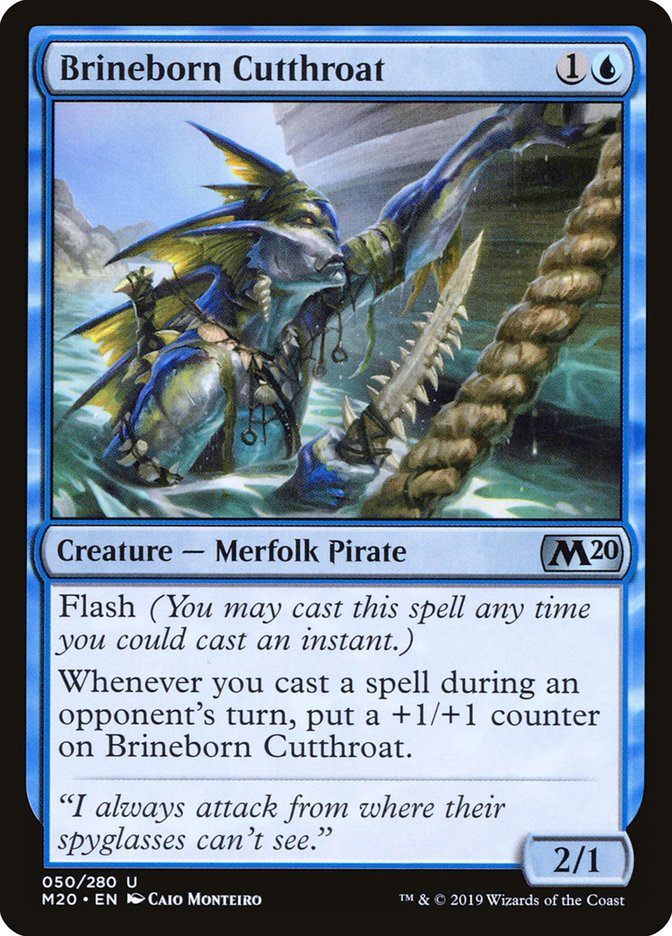 Brineborn Cutthroat [Core Set 2020] | Good Games Cannington