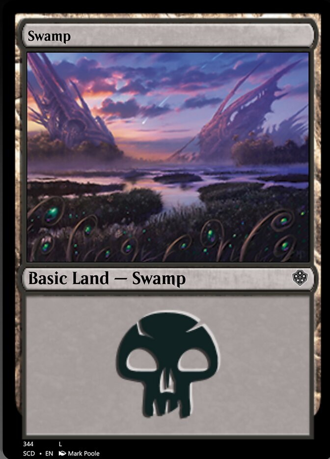 Swamp (344) [Starter Commander Decks] | Good Games Cannington