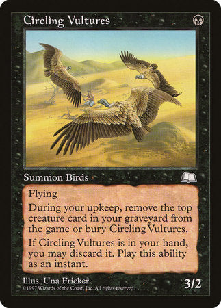 Circling Vultures [Weatherlight] | Good Games Cannington