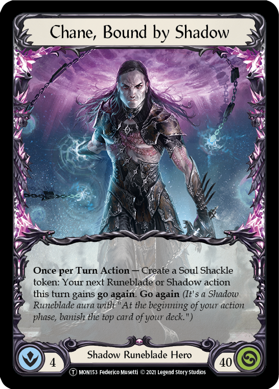 Chane, Bound by Shadow // Chane [U-MON153 // U-MON154] Unlimited Normal | Good Games Cannington