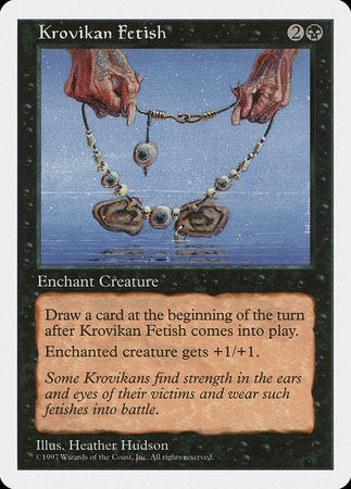 Krovikan Fetish [Fifth Edition] | Good Games Cannington