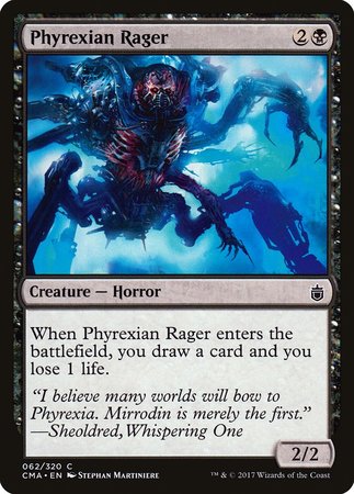 Phyrexian Rager [Commander Anthology] | Good Games Cannington