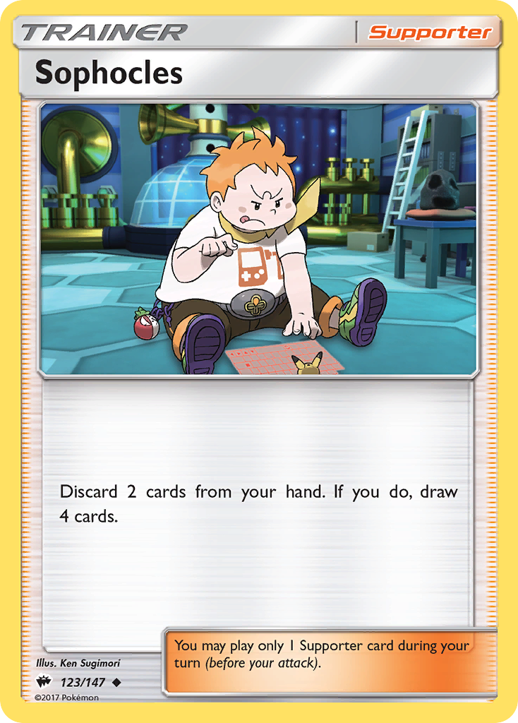 Sophocles (123/147) [Sun & Moon: Burning Shadows] | Good Games Cannington
