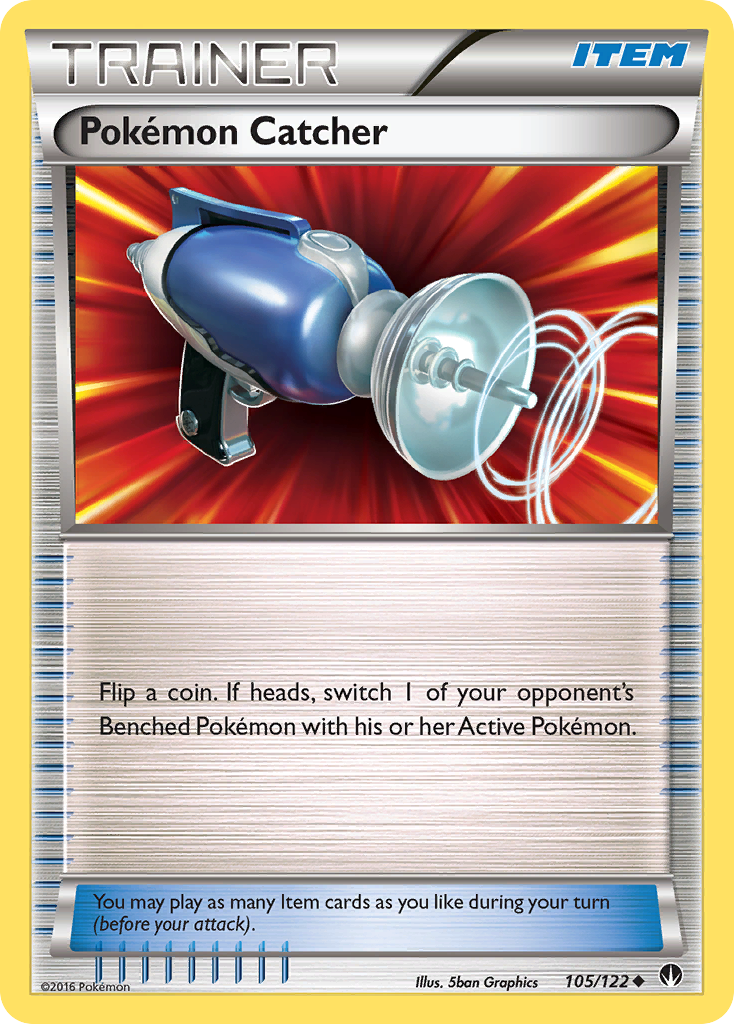 Pokemon Catcher (105/122) [XY: BREAKpoint] | Good Games Cannington
