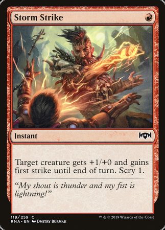 Storm Strike [Ravnica Allegiance] | Good Games Cannington