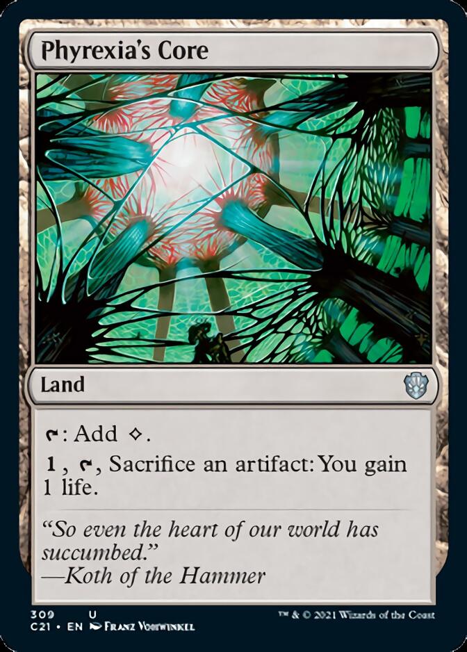Phyrexia's Core [Commander 2021] | Good Games Cannington