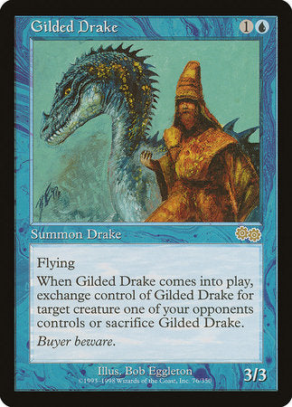 Gilded Drake [Urza's Saga] | Good Games Cannington